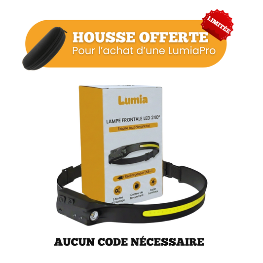 Lampe Frontale LED LumiaPro